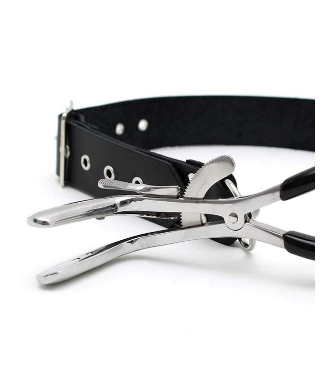 Rimba Rimba Bondage Play - Jennings mondklem met nekriem