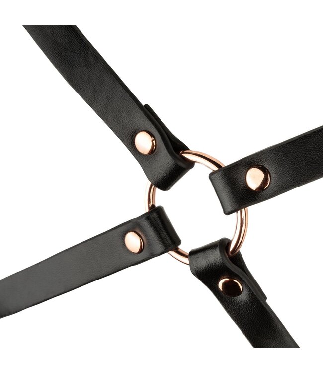 Rosy Gold Rosy Gold - Bondage Harnas - Zwart
