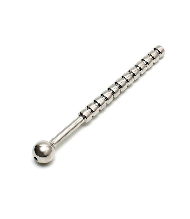 Rimba Rimba - Ribbed Urethral plug hollow Ø 10 mm