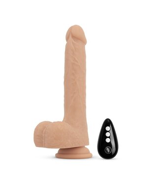 Real Fantasy Real Fantasy - Bryce Stotende, Verwarmbare en Vibrerende Dildo