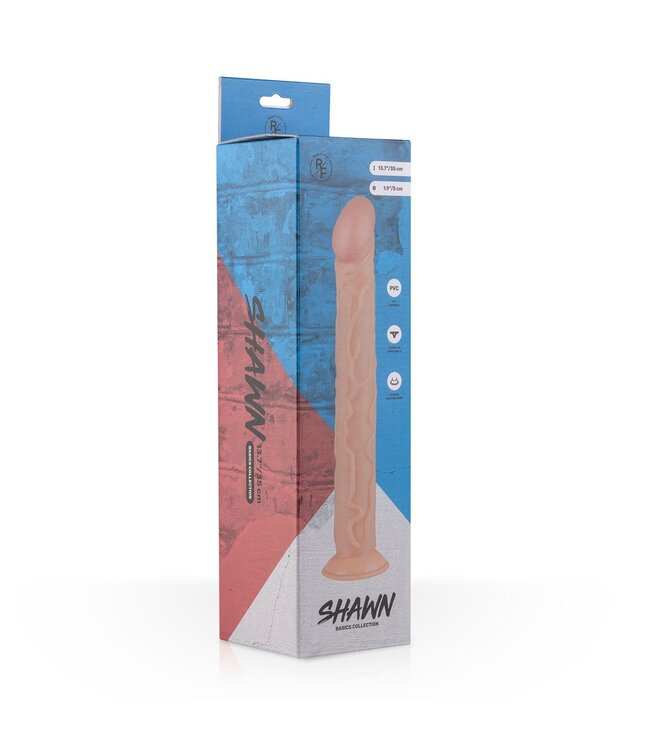 Real Fantasy Shawn Realistische Dildo Met Zuignap - 35 cm