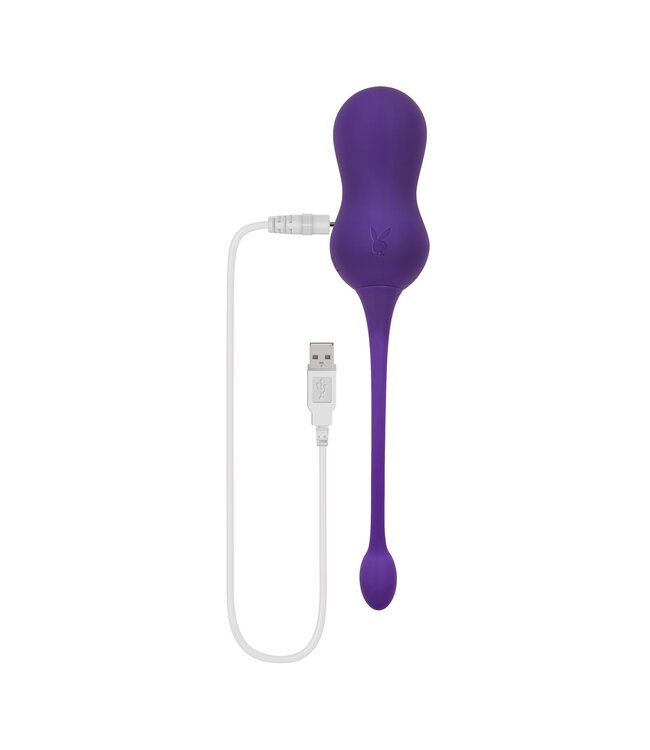 Playboy Playboy - Double Time Kegel Bal - Paars