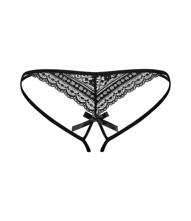 Obsessive Obsessive - Picantina Kruisloze String - Zwart