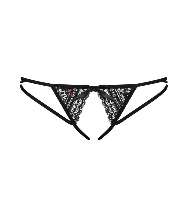 Obsessive Obsessive - Picantina Kruisloze String - Zwart