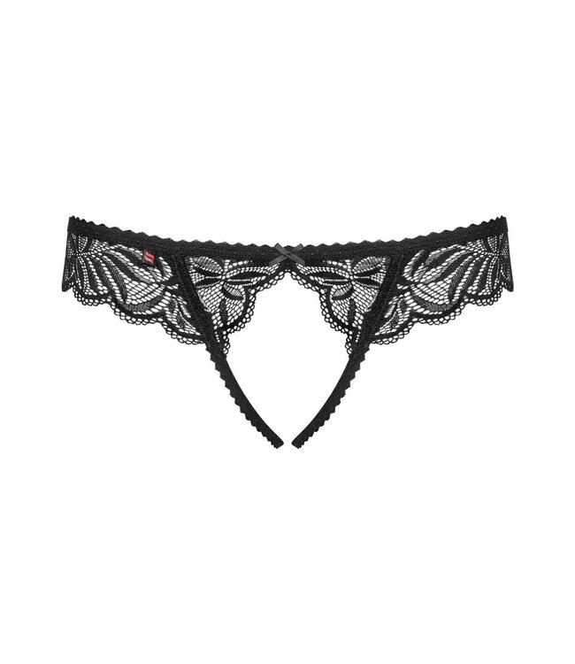 Obsessive Obsessive - Contica Kruisloze Slip - Zwart