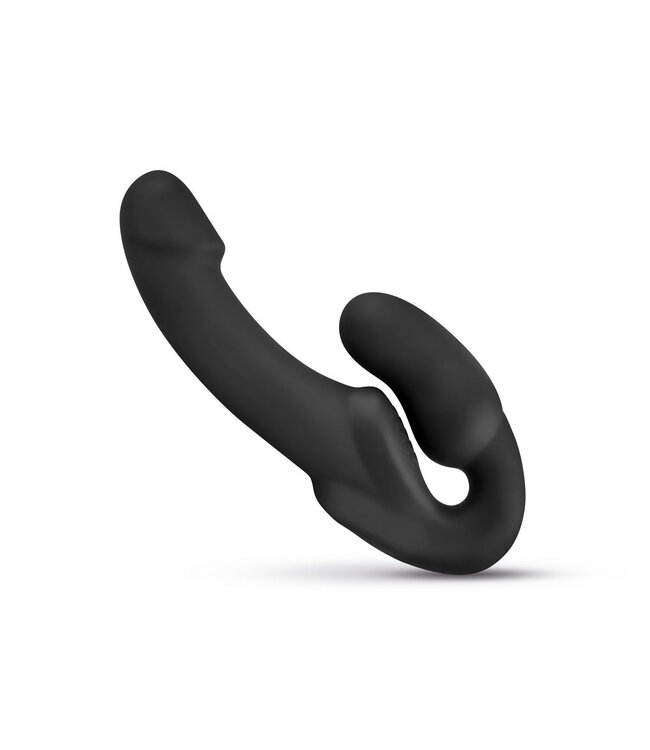 No-Parts No-Parts - Morgan Strapless Strapon Dildo 22 cm - Zwart