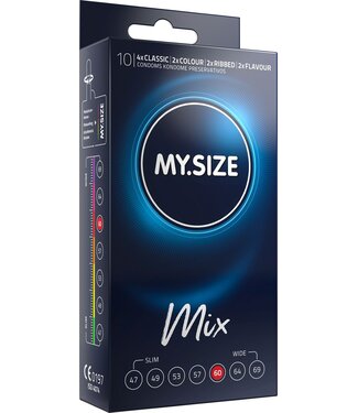 My.Size MY.SIZE Mix 60 mm Condooms - 10 stuks