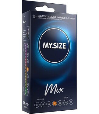 My.Size MY.SIZE Mix 57 mm Condooms - 10 stuks