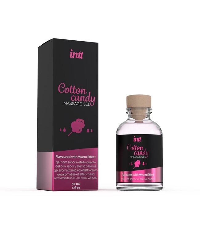 INTT INTT - Cotton Candy Verwarmende Massage Gel - 30 ml