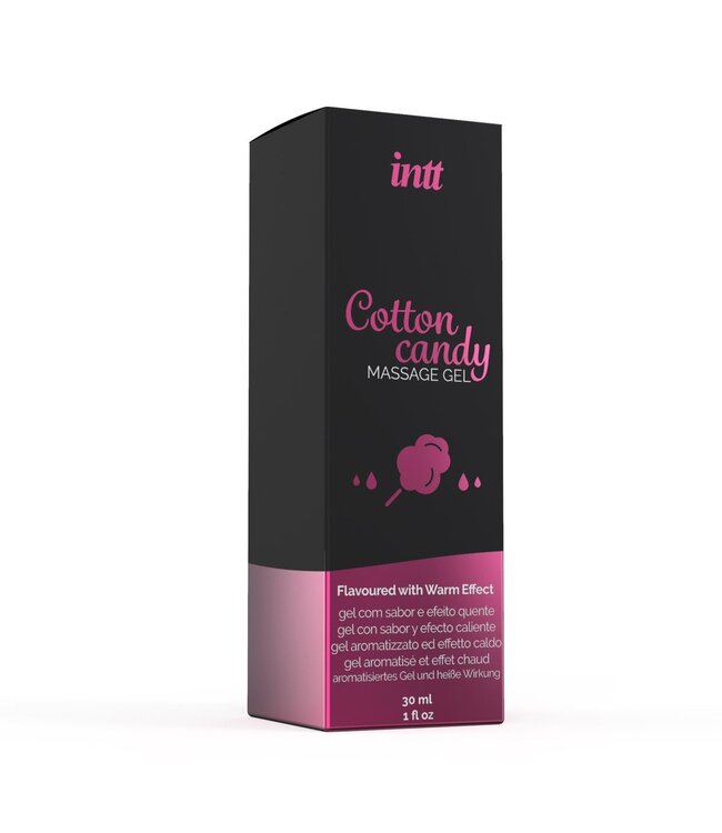 INTT INTT - Cotton Candy Verwarmende Massage Gel - 30 ml