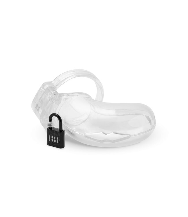 LOCKDOWN Lockdown Kuisheidskooi Transparant - Medium