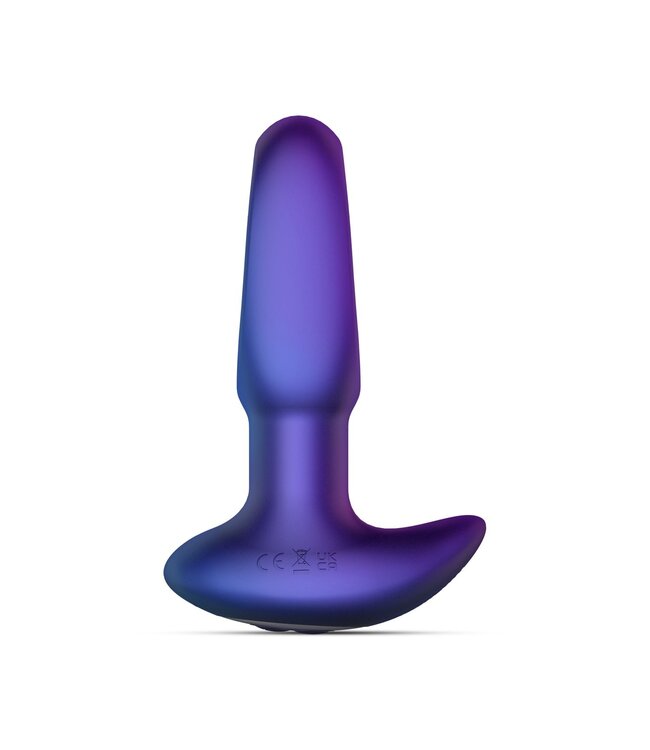 Hueman Hueman - Voyager Vibrerende Butt Plug met Tikfunctie - Paars