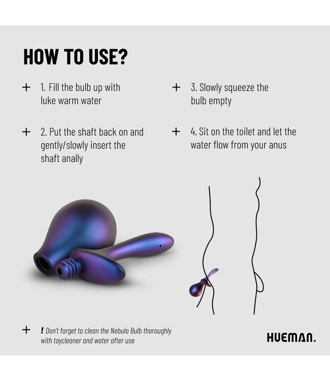 Hueman Hueman - Nebula Bulb Anaal Douche