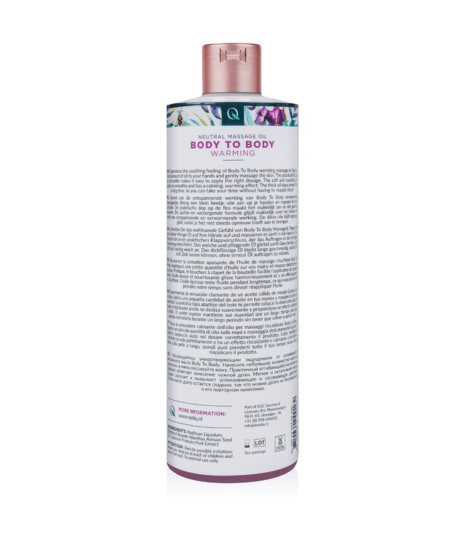 Exotiq Exotiq Body To Body Verwarmende Massageolie - 500 ml