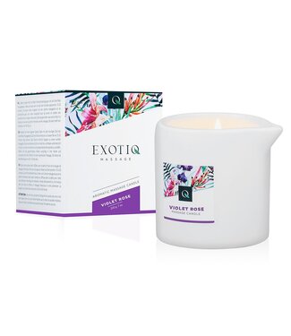 Exotiq Exotiq Massagekaars Violet Rose - 200g