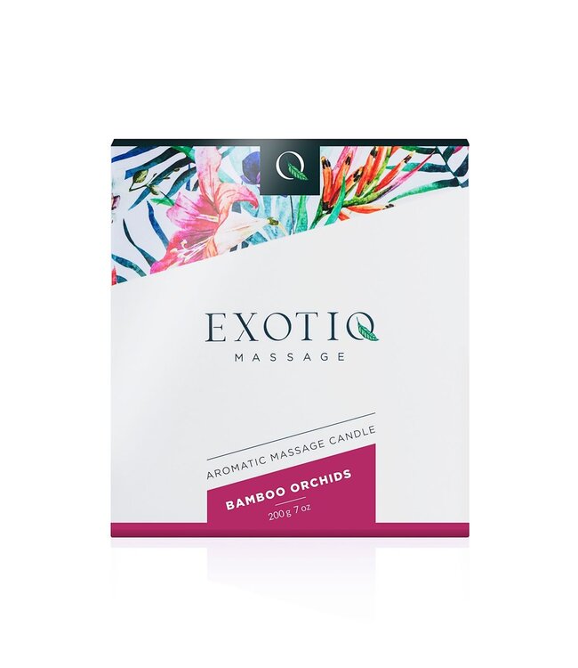 Exotiq Exotiq Massagekaars Bamboe Orchideeën - 200g