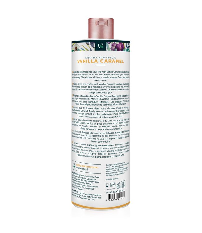 Exotiq Exotiq Massageolie Vanilla Caramel – 500 ml