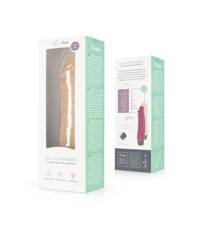 Easytoys Vibe Collection Jelly Supreme - Realistische Vibrator