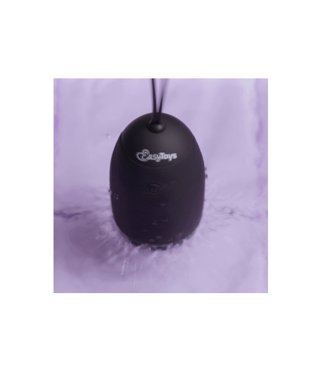 Easytoys Mini Vibe Collection XL Vibratie-Ei Met Afstandsbediening - Zwart