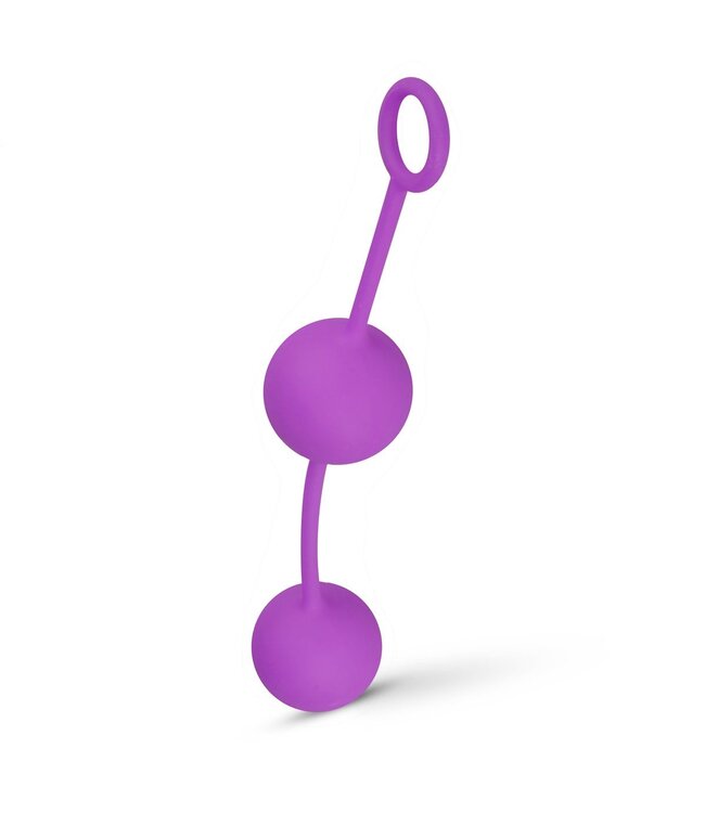 Easytoys Geisha Collection Canon Balls Vaginaballetjes Met Contragewicht - Paars