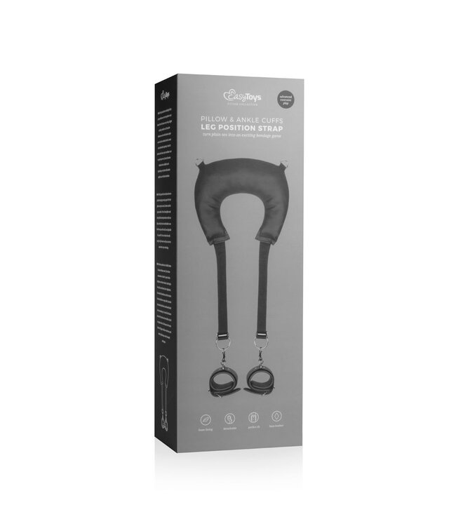 Easytoys Fetish Collection Easytoys Fetish - Pillow & Ankle Cuffs Leg Position Strap