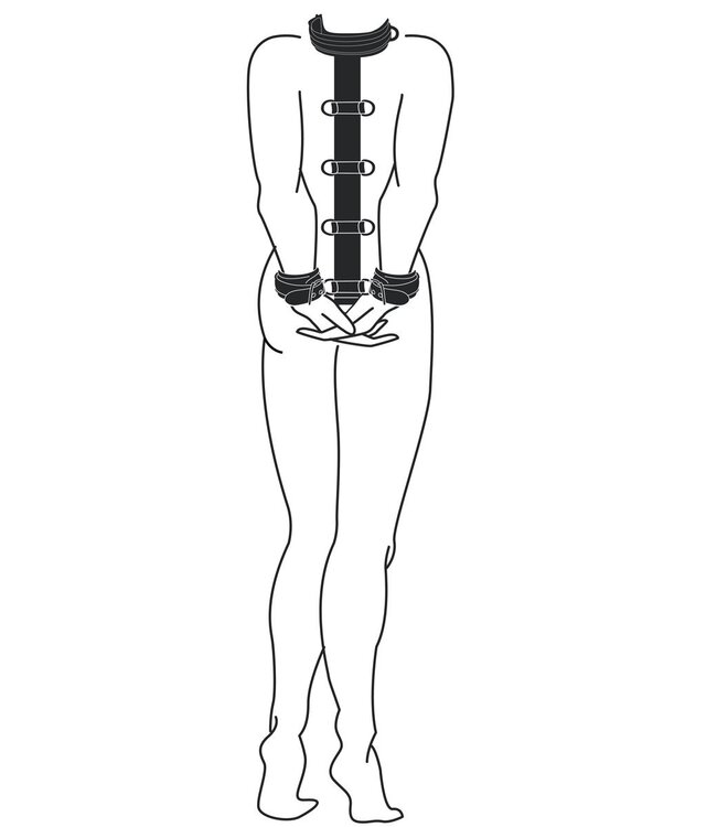Easytoys Fetish Collection Easytoys Fetish - Bondage Harnas van Stevig Kunstleer