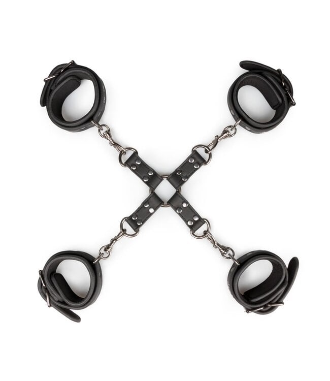 Easytoys Fetish Collection Easytoys Fetish - Hogtie With Hand and Anklecuffs - Zwart