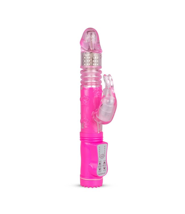 Easytoys Vibe Collection EasyToys Stotende Rabbit Vibrator - Roze