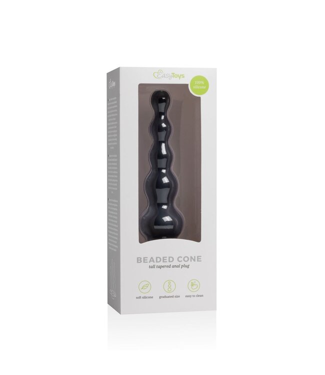 Easytoys Anal Collection Beaded Cone Anaal Dildo