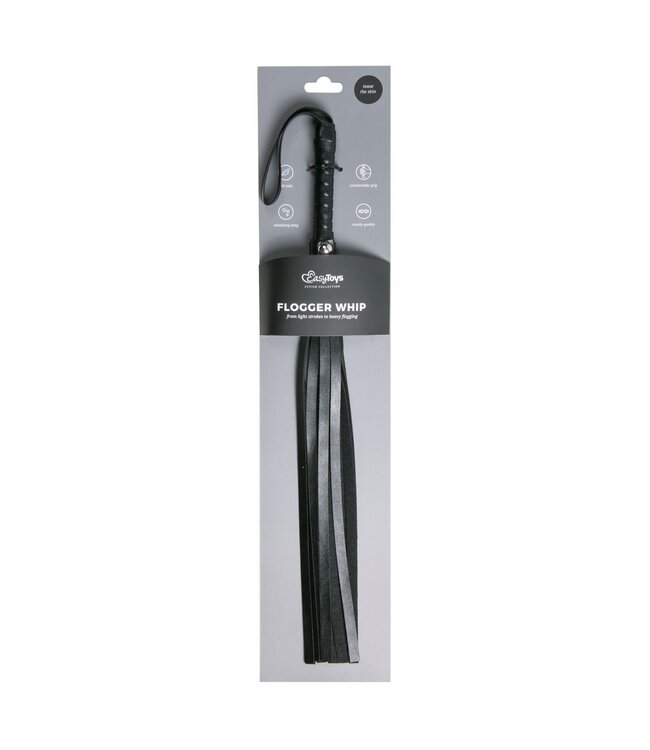 Easytoys Fetish Collection Easytoys Fetish - Kleine Kunstleren Zweep- Zwart