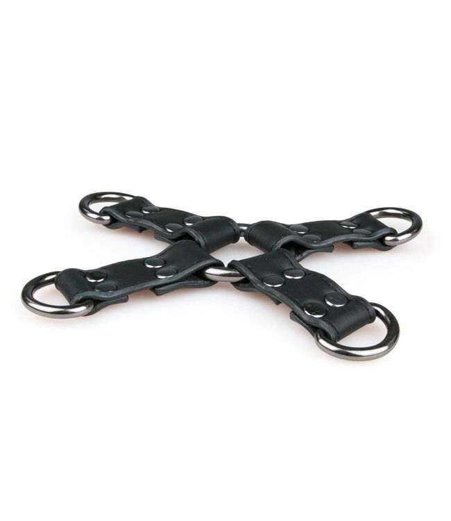 Easytoys Fetish Collection Easytoys Fetish - Zwarte Kunstleren Hogtie