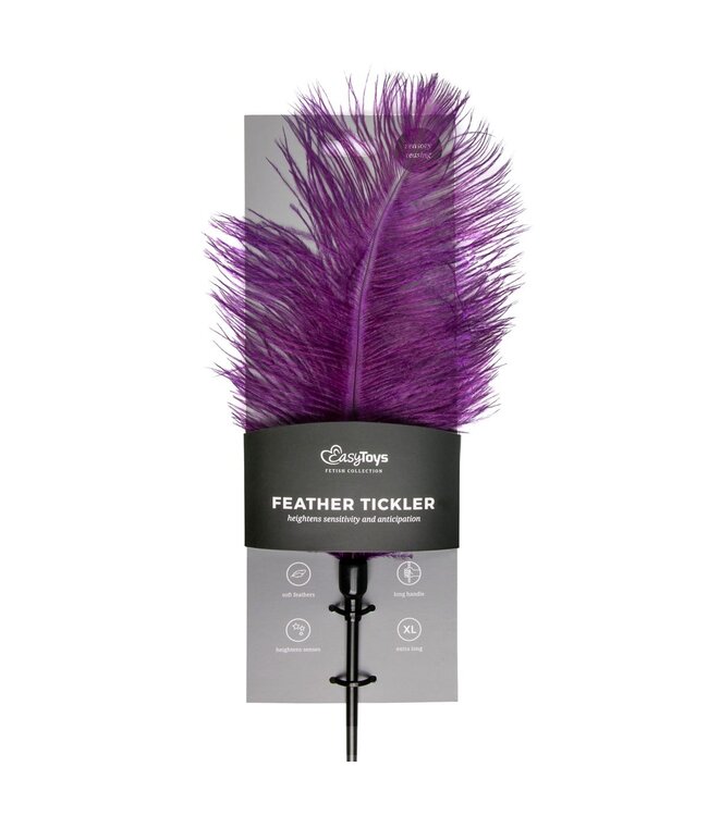Easytoys Fetish Collection Easytoys Fetish - Paarse veren kietelaar