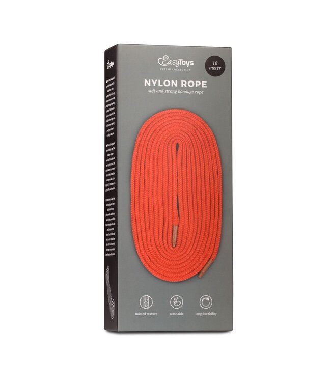 Easytoys Fetish Collection Easytoys Fetish - Rood Bondagetouw - 10 Meter