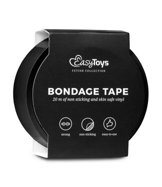 Easytoys Fetish Collection Easytoys Fetish - Zwarte bondagetape - 20m