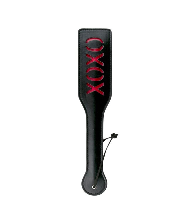 Easytoys Fetish Collection Easytoys Fetish - Zwarte Leren Paddle XOXO