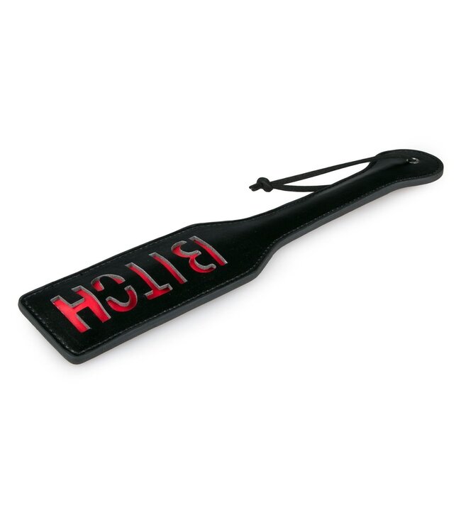Easytoys Fetish Collection Easytoys Fetish - Zwarte Leren Paddle - Bitch