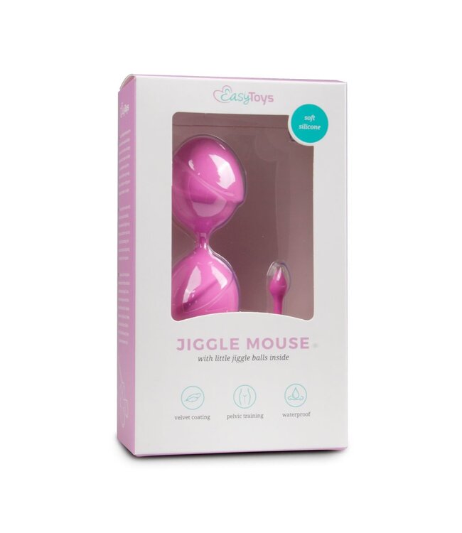 Easytoys Geisha Collection Dubbele vaginaballetjes - roze