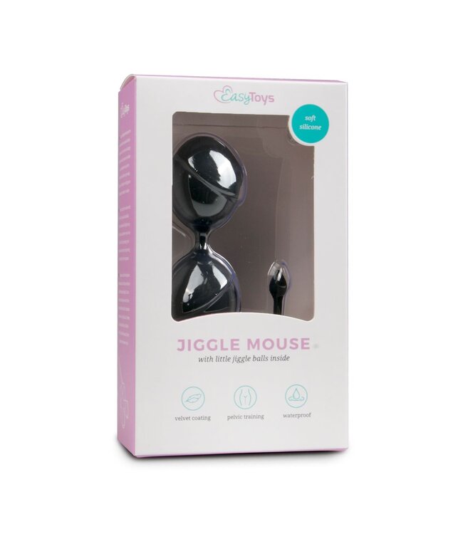 Easytoys Geisha Collection Dubbele vaginaballetjes - zwart