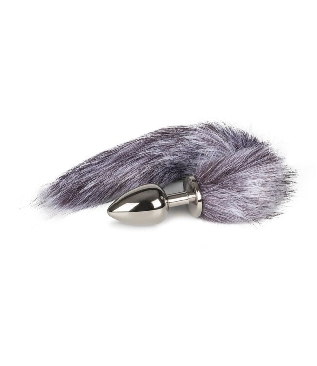 Easytoys Fetish Collection Easytoys Fetish - Vossenstaart plug L - Zilver/Grijs