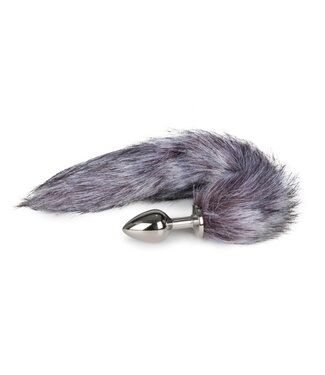 Easytoys Fetish Collection Easytoys Fetish - Vossenstaart buttplug M - Zilver
