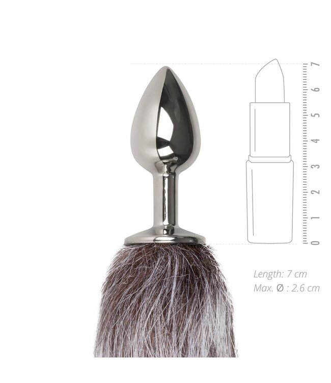 Easytoys Fetish Collection Easytoys Fetish - Vossenstaart buttplug - Zilver