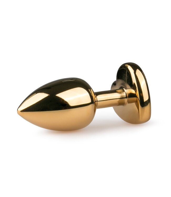 Easytoys Anal Collection Metalen buttplug met roze hartje