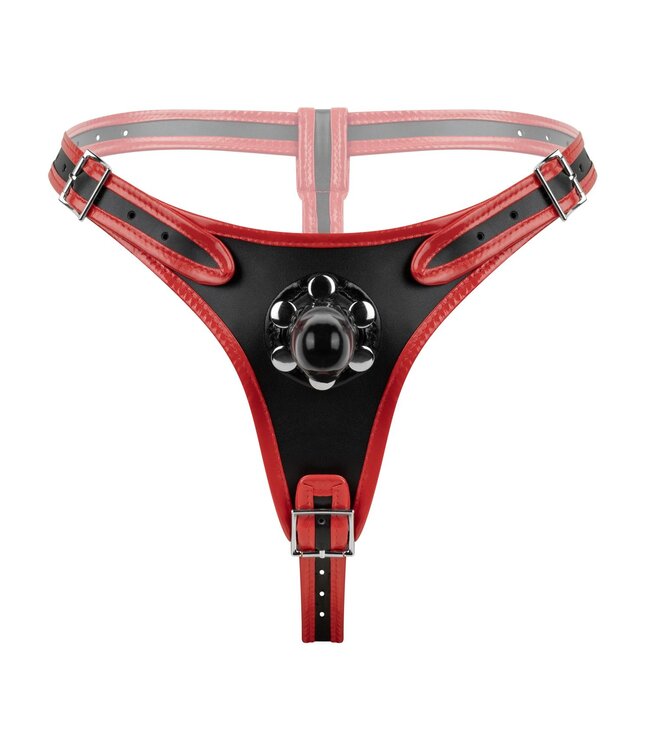 Easytoys Fetish Collection Easytoys Fetish - Triple Dildo Strap-On Harness