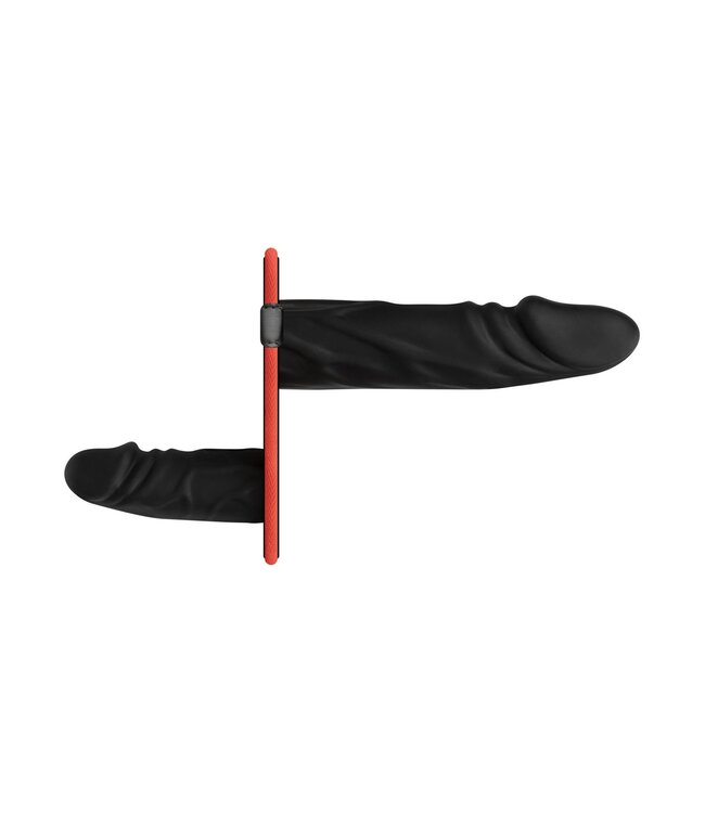 Easytoys Fetish Collection Easytoys Fetish - Dubbel Dildo Strap-On Set - Zwart