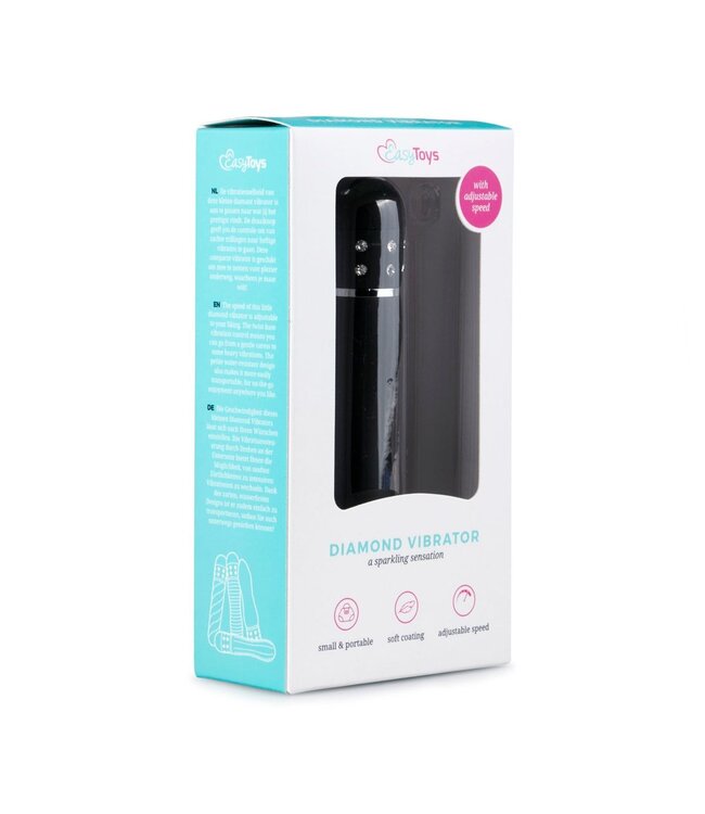 Easytoys Mini Vibe Collection Easytoys Mini Vibrator Glad - Zwart