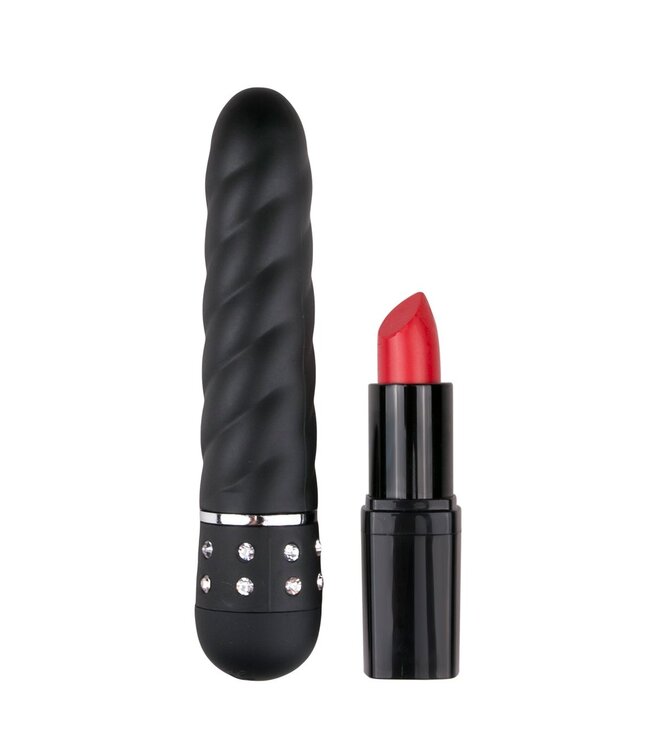 Easytoys Mini Vibe Collection Easytoys Mini Vibrator Gedraaid - Zwart