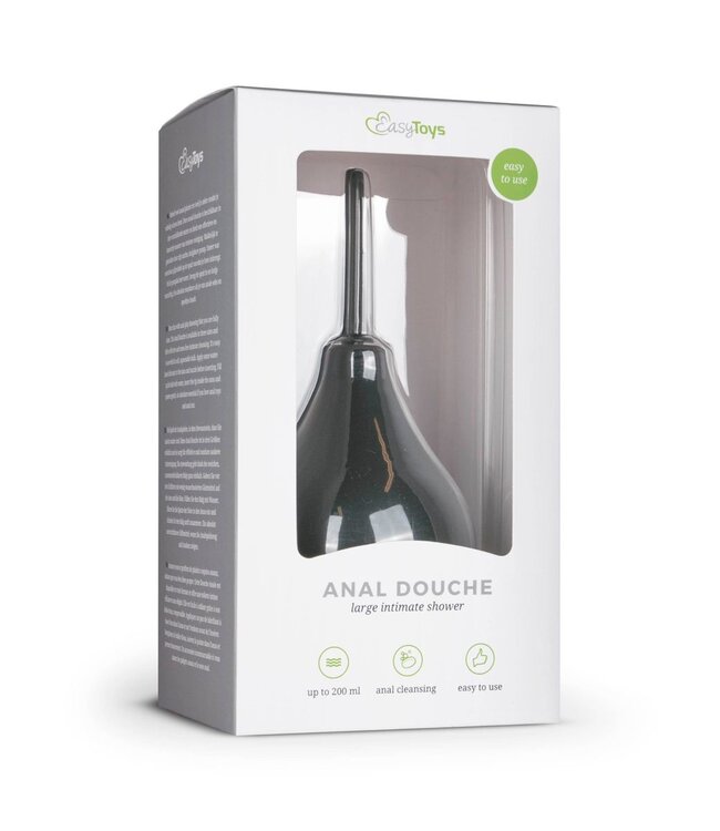 Easytoys Anal Collection Easytoys Zwarte Anaal Douche - Groot
