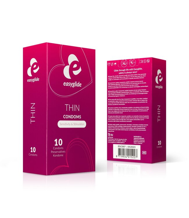 EasyGlide EasyGlide - Extra Thin Condooms - 10 stuks
