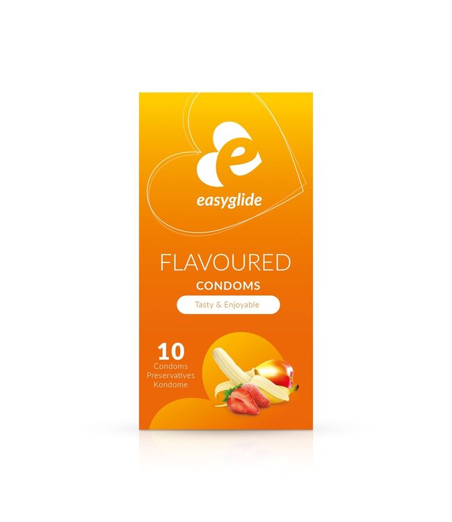EasyGlide EasyGlide - Condooms Met Smaakjes - 10 stuks