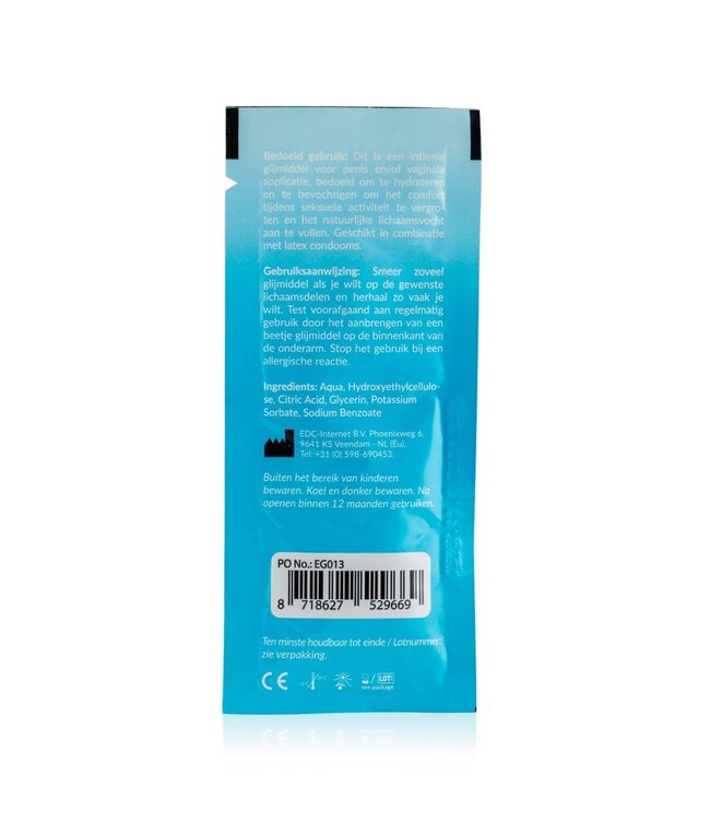 EasyGlide EasyGlide 10 ml Zakje - Waterbasis